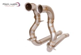Даунпайп (Downpipe) и Мидпайп (Midpipe) 89мм для MERCEDES AMG GTS